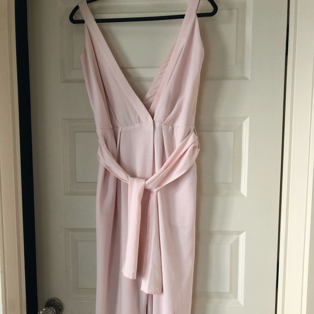 Pink jumpsuit